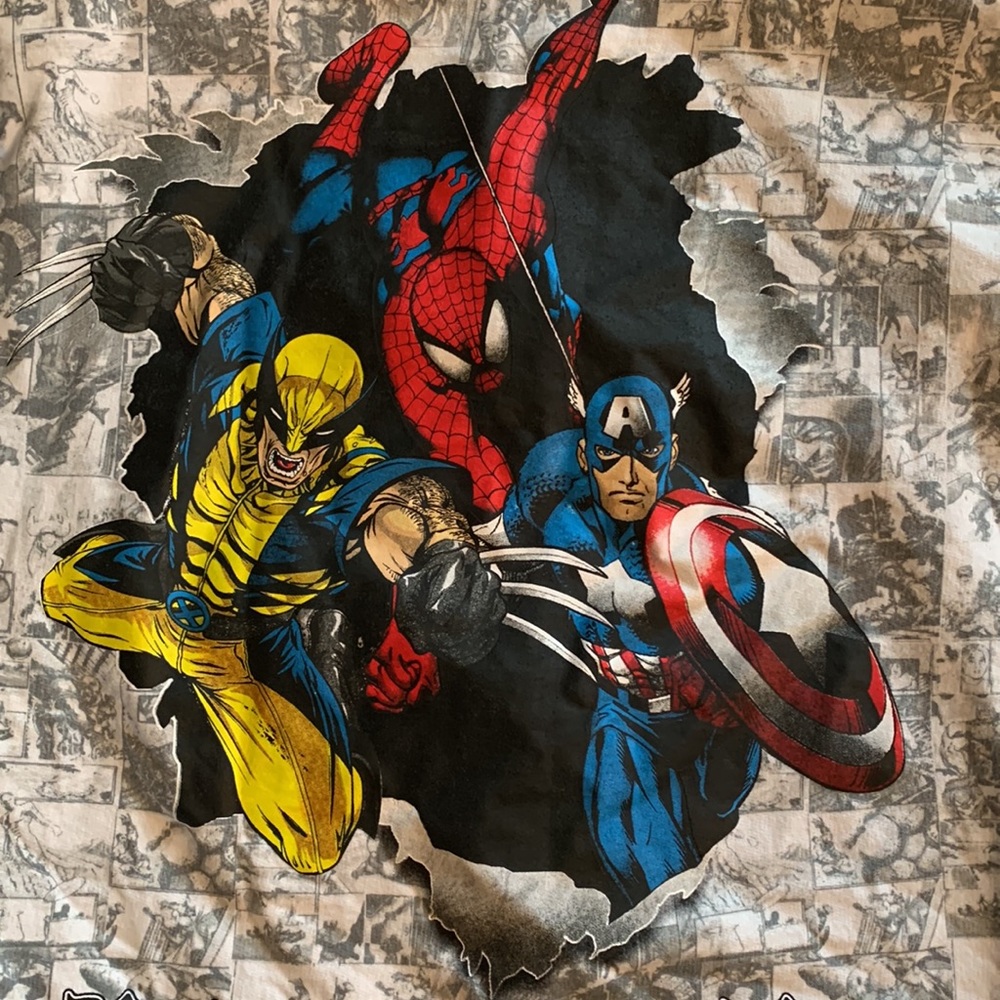 Marvel Superheroes Universal Studios Sweatshirt Z… - image 7